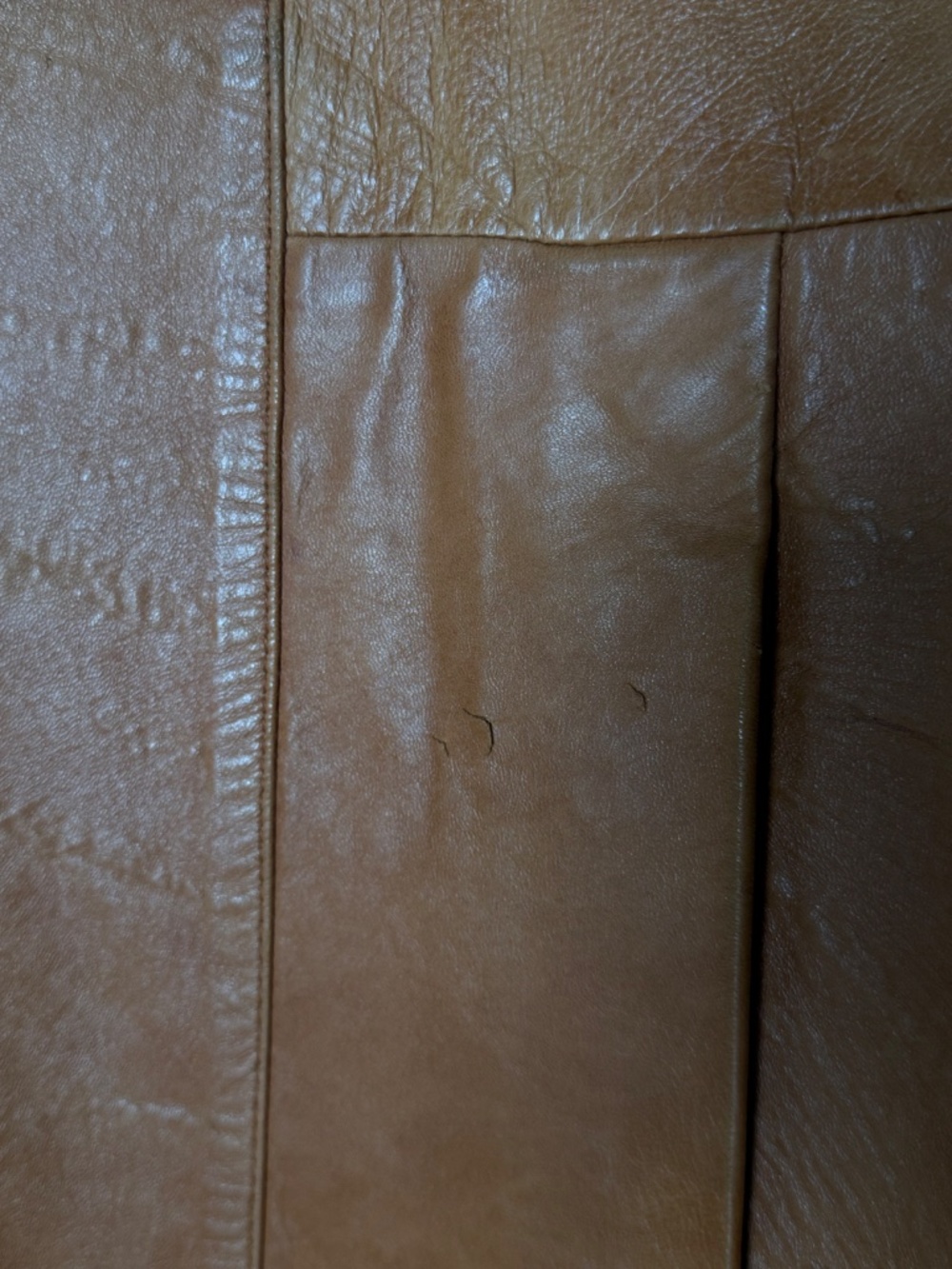 Leather blazer - Picture 3 of 5
